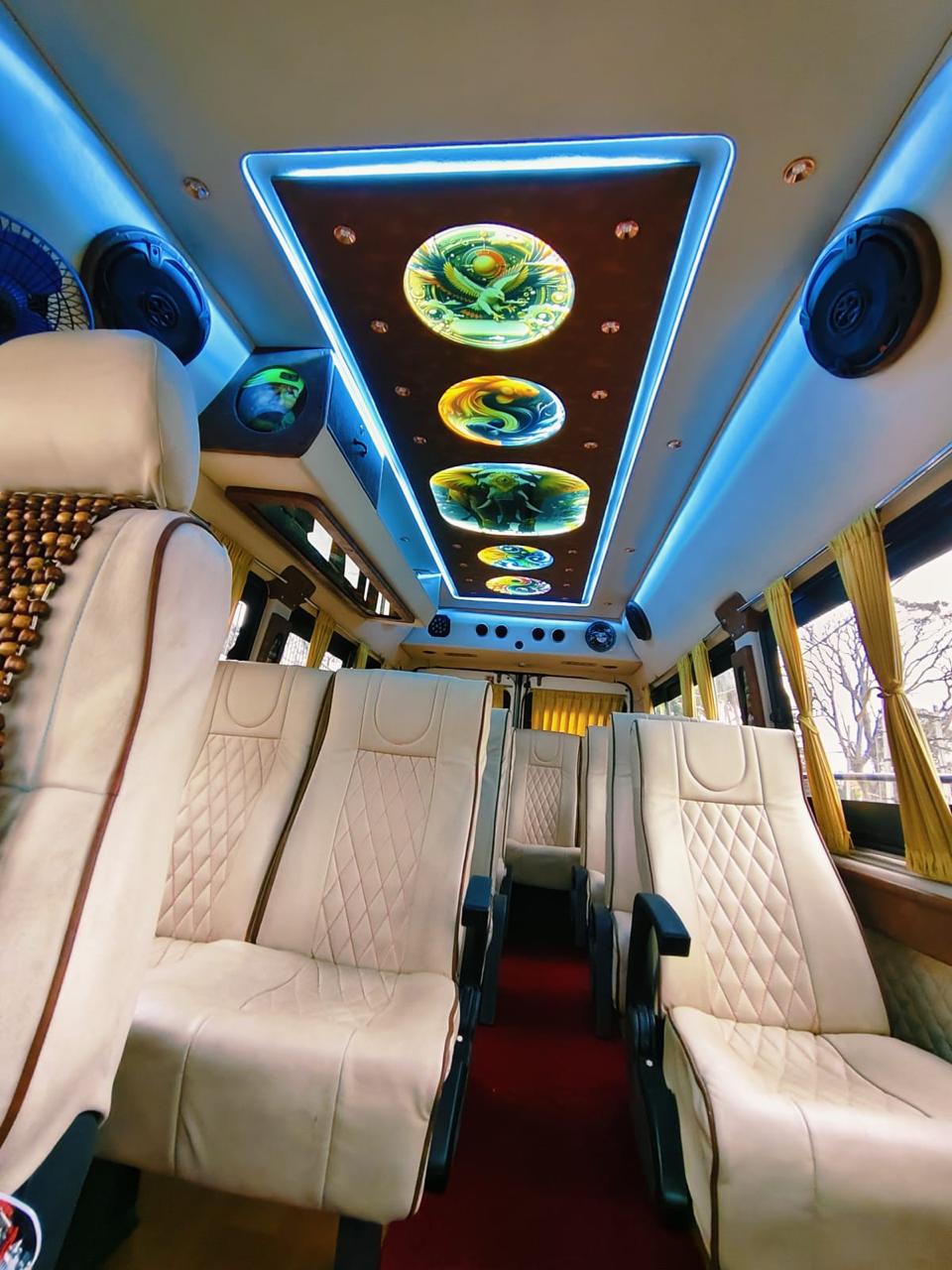 Tempo Traveller Seats